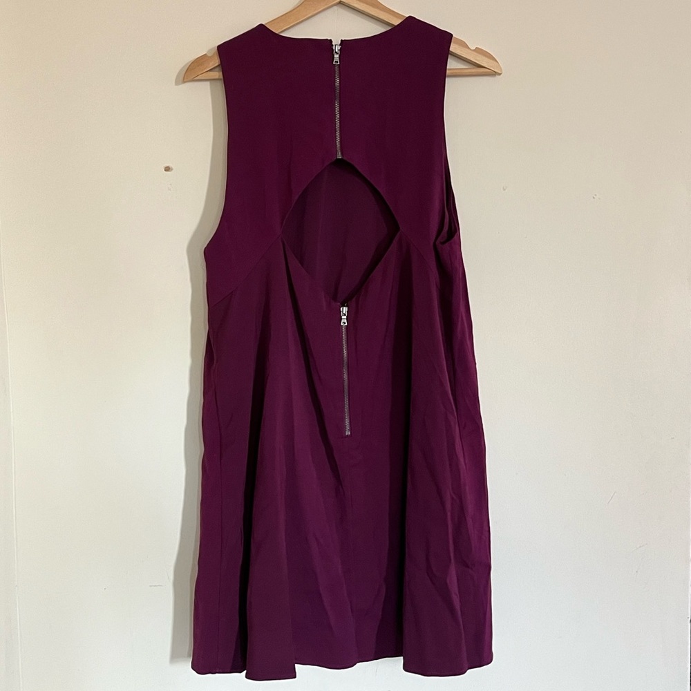 Alice + Olivia Magenta Date Dress | L - Picture 3 of 6